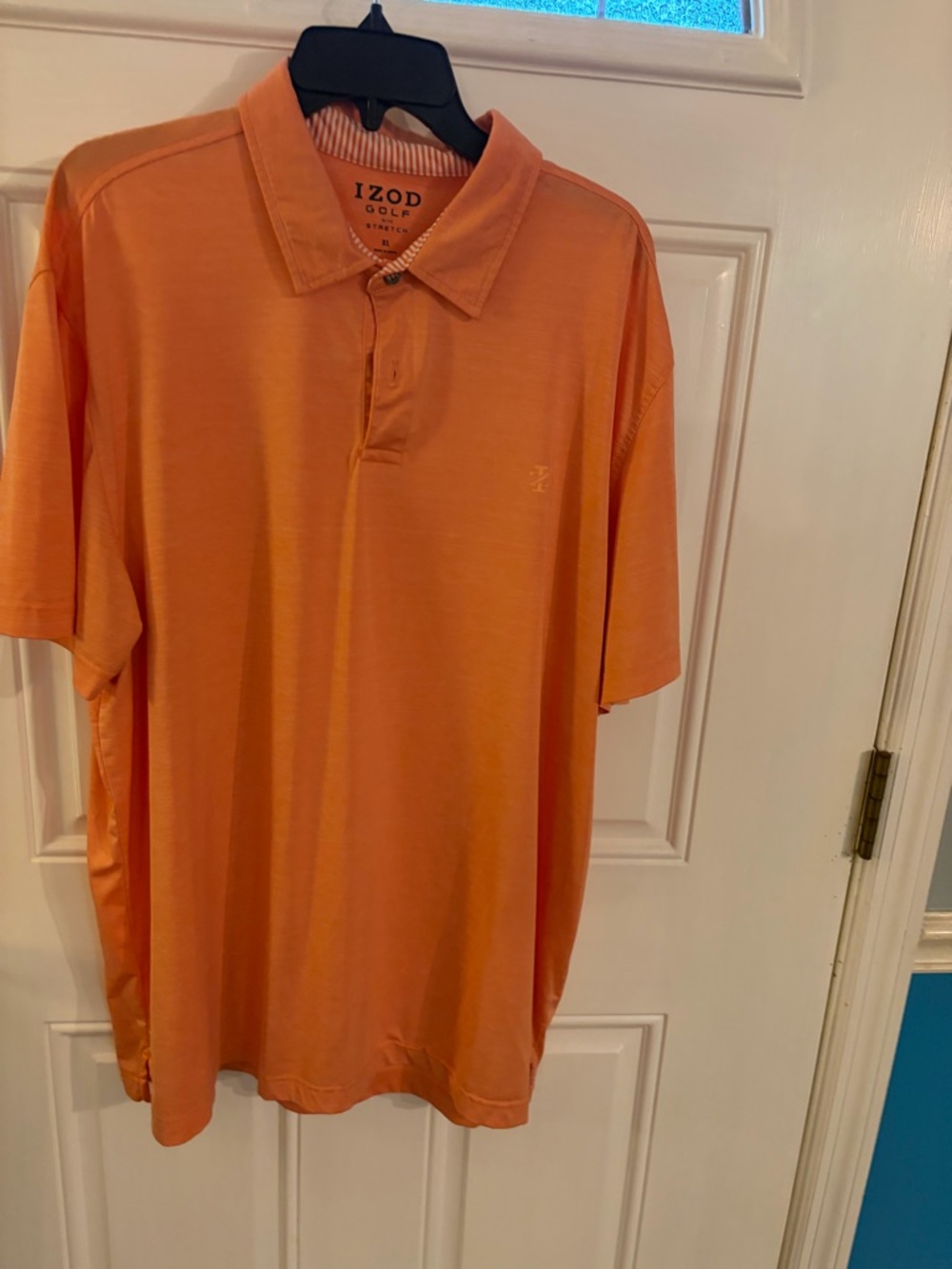 Izod Orange Men’s Short-Sleeve Polo